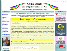 Tablet Screenshot of china-expats.com